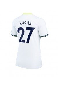 Tottenham Hotspur Lucas Moura #27 Fotballdrakt Hjemme Klær Dame 2022-23 Korte ermer